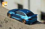 1:18 BMW M235i DarwinPro MTC DESIGN BlackSails Widebody -- Estoril Blue -- GLM