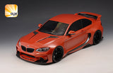 1:18 BMW M235i DarwinPro MTC DESIGN BlackSails Widebody - Valencia Orange -- GLM