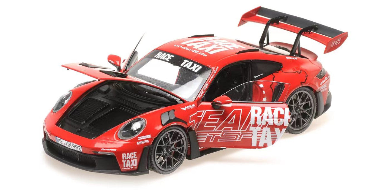【MINICHAMPS】1/18 Porsche 911 GT3RS Back MINICHAMPS 1/18 - PORSCHE 911 GT3 RS Weissach Package - 2024