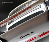 (Pre-Order) 1:18 RWB Backdate (Porsche 911) -- White w/Red Stripe -- Ignition Model IG3880