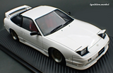1:18 Nissan 180SX Type X (RPS13) -- White -- Ignition Model IG3763