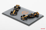 1:64 2024 Constructors Champion Twin Set -- McLaren MCL38 -- Spark F1