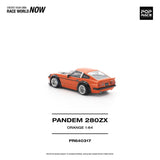 (Pre-Order) 1:64 Datsun 280ZX PANDEM -- Orange -- Pop Race