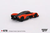 1:64 Aston Martin Valkyrie -- Maximum Orange -- Mini GT