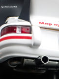 (Pre-Order) 1:18 RWB Backdate (Porsche 911) -- White w/Red Stripe -- Ignition Model IG3880