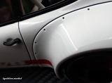(Pre-Order) 1:18 RWB Backdate (Porsche 911) -- White w/Red Stripe -- Ignition Model IG3880