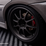 1:18 Mitsubishi Lancer Evolution IV (CN9A) -- Silver -- Ignition Model IG3781