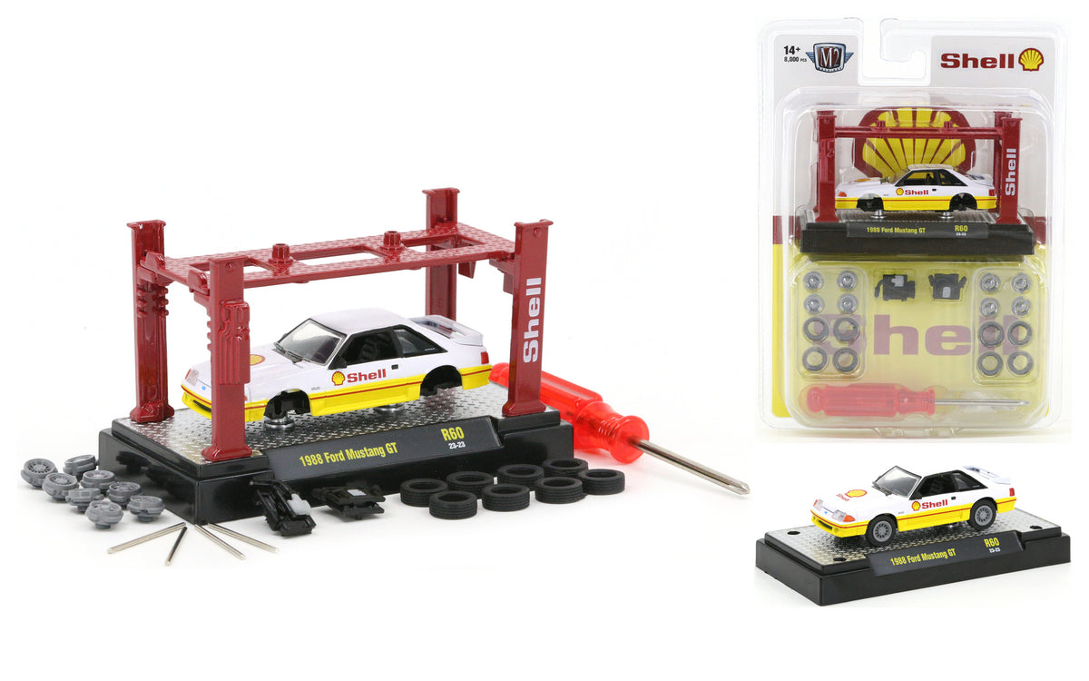 1:64 1988 Ford Mustang GT -- Shell -- M2 Machines Model Kits