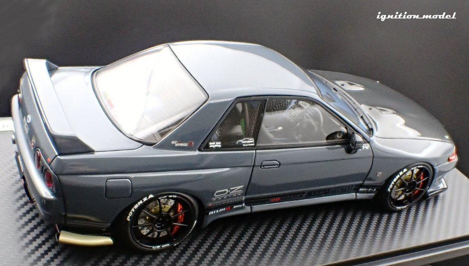 1:18 Nissan Skyline R32 GT-R TOP SECRET -- Grey -- Ignition Model IG35