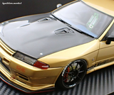 (Pre-Order) 1:18 Nissan Skyline R32 GT-R TOP SECRET -- Gold -- Ignition Model IG3522