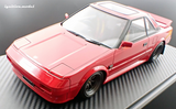 (Pre-Order) 1:18 Toyota MR2 (AW11) -- Red -- Ignition Model IG3504