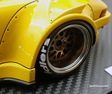 (Pre-Order) 1:18 RWB 930 (Porsche 911) -- "Hinata" Yellow -- Ignition Model IG3621