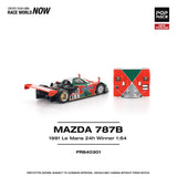(Pre-Order) 1:64 1991 Le Mans 24h Winner -- #55 Mazda 787B -- Pop Race