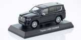 1:64 Toyota Land Cruiser 300 Sahara ZX w/Book -- Black -- Kyosho 07118BK