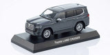 1:64 Toyota Land Cruiser 300 Sahara ZX w/Book -- Grey -- Kyosho 07118GY