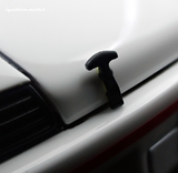 (Pre-Order) 1:18 RWB Backdate (Porsche 911) -- White w/Red Stripe -- Ignition Model IG3880