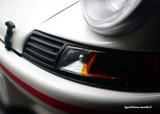 (Pre-Order) 1:18 RWB Backdate (Porsche 911) -- White w/Red Stripe -- Ignition Model IG3880