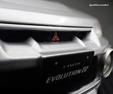 1:18 Mitsubishi Lancer Evolution IV (CN9A) -- Silver -- Ignition Model IG3781