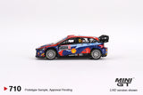 1:64 2023 Rally Monte Carlo -- #11 Hyundai i20 N Rally1 Hybrid -- Mini GT