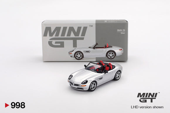 1:64 BMW Z8 -- Silver -- Mini GT MGT00998