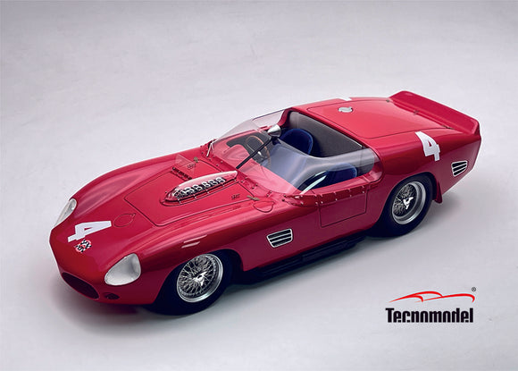 (Pre-Order) 1:18 1961 Pescara GP Winner -- Bandini/Scarlatti -- #4 Ferrari 250 -- Tecnomodel