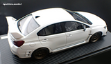 (Pre-Order) 1:18 Subaru Impreza (CBA-VAB) STI -- Pearl White -- Ignition Model IG3611