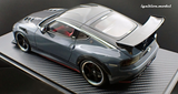 (Pre-Order) 1:18 Nissan Fairlady Z (RZ34) TOP SECRET -- Stealth Grey -- Ignition Model IG3388