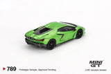 (Pre-Order) 1:64 Lamborghini Revuelto -- Verde Selvans (Green) -- Mini GT