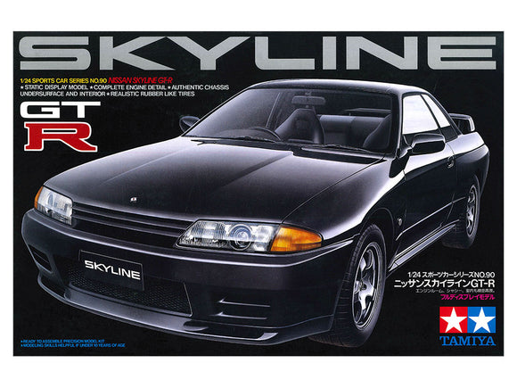 1:24 Nissan R32 Skyline GT-R -- PLASTIC KIT -- Tamiya 24090