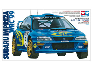 1:24 Subaru Impreza WRX STI WRC Rally 1999 -- PLASTIC KIT -- Tamiya 24218