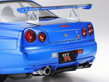 1:24 Nissan Skyline R34 GT-R V-Spec II -- PLASTIC KIT -- Tamiya 24258