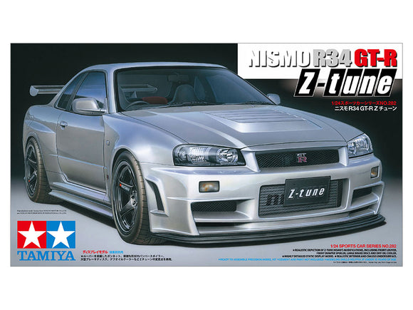 1:24 Nissan Skyline R34 GT-R NISMO Z-Tune -- PLASTIC KIT -- Tamiya 24282