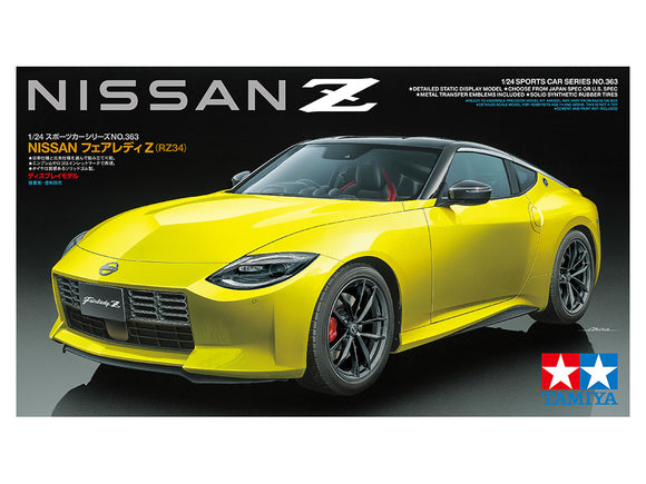 1:24 Nissan Fairlady 400Z -- PLASTIC KIT -- Tamiya 24363