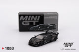 1:64 Lamborghini LB-Silhouette WORKS Murcielago GT -- Black -- Mini GT MGT01053