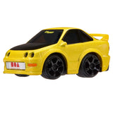 1:64 2000 Acura Integra Type R -- Yellow -- CarTuned: JDM Series 6