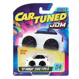 1:64 1997 Honda Civic Type R EK9 -- White -- CarTuned: JDM Series 6