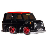 1:64 1967-79 Toyota Land Cruiser J50 -- Black/Red -- CarTuned: JDM Series 6