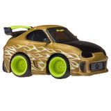 1:64 1993 Toyota Supra A80 -- Gold w/Flames -- CarTuned: JDM Series 6