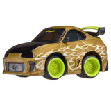 1:64 1993 Toyota Supra A80 -- Gold w/Flames -- CarTuned: JDM Series 6