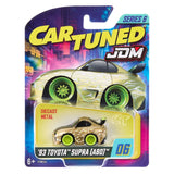 1:64 1993 Toyota Supra A80 -- Gold w/Flames -- CarTuned: JDM Series 6