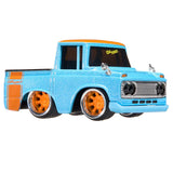 1:64 1973 Toyota Stout -- Blue/Orange -- CarTuned: JDM Series 6