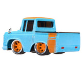 1:64 1973 Toyota Stout -- Blue/Orange -- CarTuned: JDM Series 6