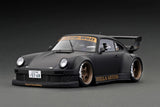 1:18 RWB 930 -- Matte Black "Stella Artois" -- Ignition Model Porsche IG2474