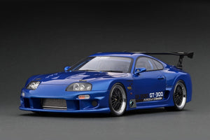1:18 Toyota Supra (A80) -- TOP SECRET GT300 Blue -- Ignition Model IG2488