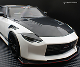 (Pre-Order) 1:18 Nissan Fairlady Z (RZ34) TOP SECRET -- White -- Ignition Model IG3381