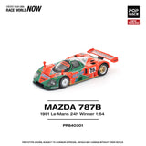 (Pre-Order) 1:64 1991 Le Mans 24h Winner -- #55 Mazda 787B -- Pop Race