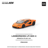 (Pre-Order) 1:64 Lamborghini Countach LP1 800-4 -- Arancia Atlas (Orange) -- Pop Race