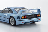 (Pre-Order) 1:18 Ferrari F40 -- Light Blue Metallic -- Kyosho