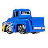 1:64 1956 Ford F100 -- Blue w/Flames -- CarTuned: Mainline Series 11