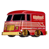 1:64 1954 Grumman Step Van -- Red/Gold -- CarTuned: Mainline Series 11